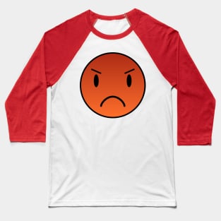 Angry Emoji Baseball T-Shirt